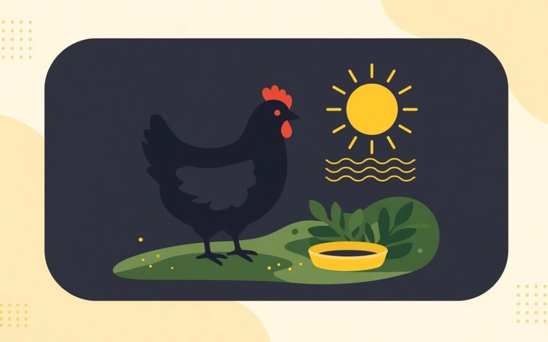 Heat Stress in Backyard Chickens: Practical UK Cooling Tips